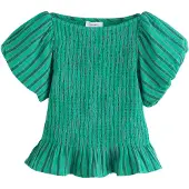 Next Blusa esmeralda / verde oscuro / rosa