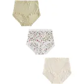 Next Panti crema / verde / caqui / blanco
