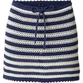 Gap Falda navy / blanco