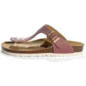 Bayton Sandalias de dedo 'Mercure' beige oscuro