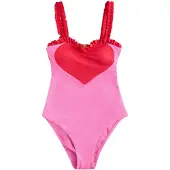 Cath Kidston Traje de baño rosa / rojo