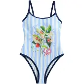 Cath Kidston Traje de baño navy / azul claro / verde / blanco