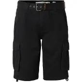 INDICODE JEANS Pantalón cargo 'Monsun' negro