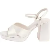 Friends Like These Sandalias con hebilla blanco perla