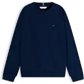 Tommy Hilfiger Sudadera 'TEAM' navy / rojo cereza / blanco