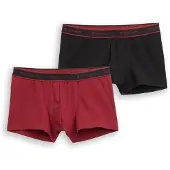 Tom Tailor Calzoncillo boxer rojo cereza / negro