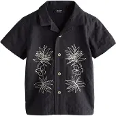 Next Camisa negro / blanco