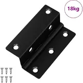 Syfax Bisagra 537 pcs Negro 38 x 17 x 60 mm Hierro