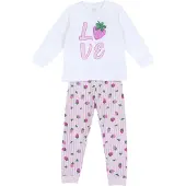 Chicco Pijama verde / rosa / blanco