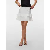 Vero Moda Falda 'VMTrine' blanco