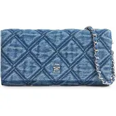 Tommy Hilfiger Cartera 'Quilted Chain Strap' azul denim