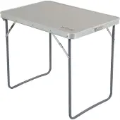 Regatta Mesa plegable Matano, blanca, para camping y actividades al aire libre