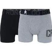 JBS - Cristiano Ronaldo Calzoncillo gris moteado / negro