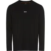 BOSS para hombre. 50473286 Camiseta Chark negro (M), Casual, Algodón, Manga larga, outlet 2026.