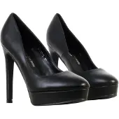 Super Mode Zapatos con plataforma negro