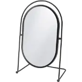 OEM Espejo de maquillaje giratorio con soporte
