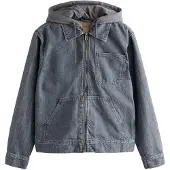 Next Chaqueta de entretiempo negro denim