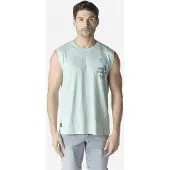 KOROSHI Camiseta azul / verde / rojo / negro