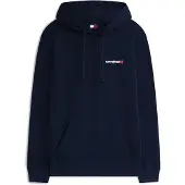 Tommy Hilfiger Sudadera 'ENTRY DNA' navy / rojo vivo / blanco