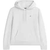 Tommy Hilfiger Sudadera 'Flag Embroidery Drawstring' gris claro