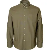 Selected Homme Camiseta 'Rick' verde