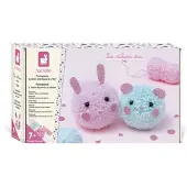 Janod Pompones De Animales Pequeños