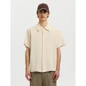 Selected Camisa blanco lana