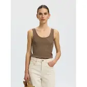 Selected Top 'SLFAnna' marrón