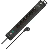 Brennenstuhl 1951160608 Premium Line 6fach schwarz *DE*