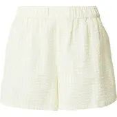 Hunkemoller Pantalón de pijama 'Seersucker' amarillo claro / blanco