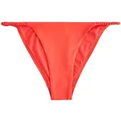Next Braga de bikini rojo anaranjado