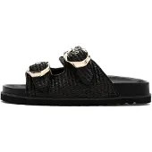 Derimod Zapatos abiertos oro / negro
