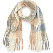 LASCANA Chal beige moteado / gris