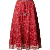 Pepe Jeans Falda 'CANDELA' beige / rojo
