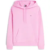 Tommy Hilfiger Sudadera 'Flag Embroidery Drawstring' rosa claro