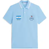 Tommy Hilfiger Camiseta 'Regular Fit' marino / azul oscuro / azul claro / blanco