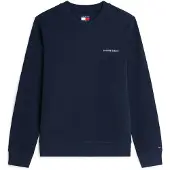 Tommy Hilfiger Sudadera 'Logo' navy / blanco