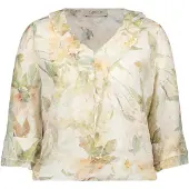 Cartoon Blusa crema / caqui / naranja pastel