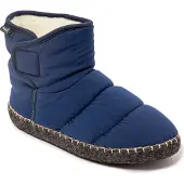 Nuvola Nuvola. Zapatillas de casa 'Boot Road' azul oscuro