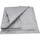 AWTOOLS , lona plateada, 120 gramos, 10 x 20 metros