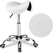 EHokery Stratum: Silla blanca para cosméticos y peluquería