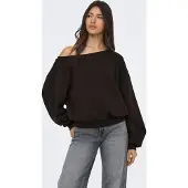 ONLY Sudadera 'ONLRhina' marrón oscuro