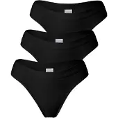 Yenita Tanga ' Damen Tanga mit elastischem Logobund ' negro