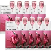 Mediheal - Rose PDRN Essential Mask Set 24ml x 10 sheets