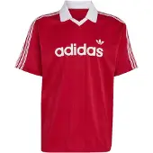 Adidas Camiseta 'Drop Needle' rojo / blanco