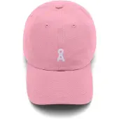 Armedangels Gorra 'YENAAS BOLD' rosa claro / blanco