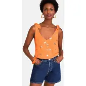 Love & roses Top oro / naranja