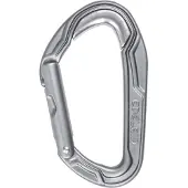 Edelrid - Bulletproof Straight II - Mosquetón cierre instantáneo gris