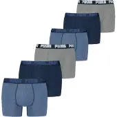 Puma Calzoncillo boxer 'Everyday' navy / ópalo / taupe / negro / blanco