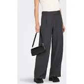 ONLY Pantalón plisado 'ONLLinda' antracita